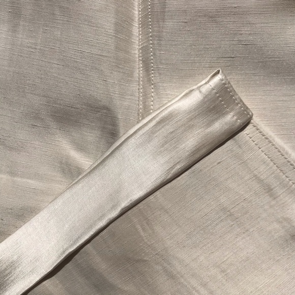 Joie NEW High Waist Linen Crop Pants Cream White NWT - Picture 6 of 10